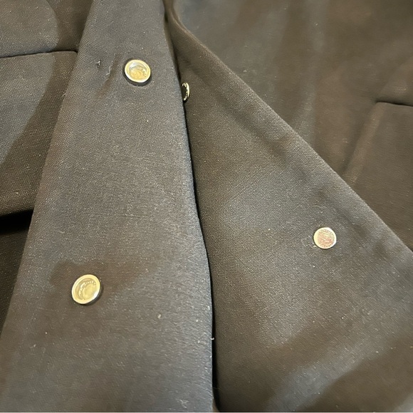 Proenza Schouler Wool Blend Blazer Made in Italy Black luxury old money - Picture 12 of 16